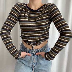 Women’s Crop Long Sleeve Crop Top